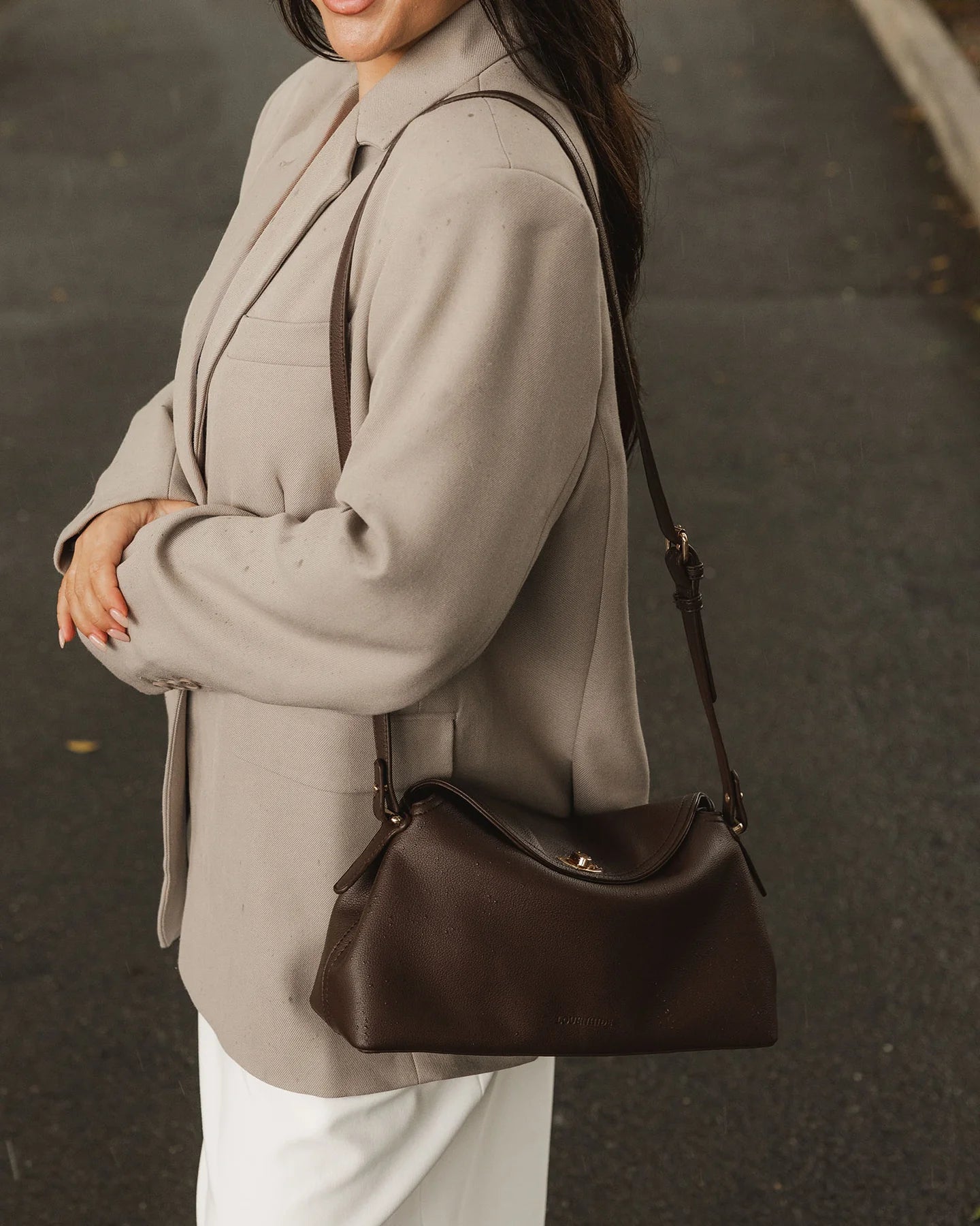 Nicole Handbag - Chocolate
