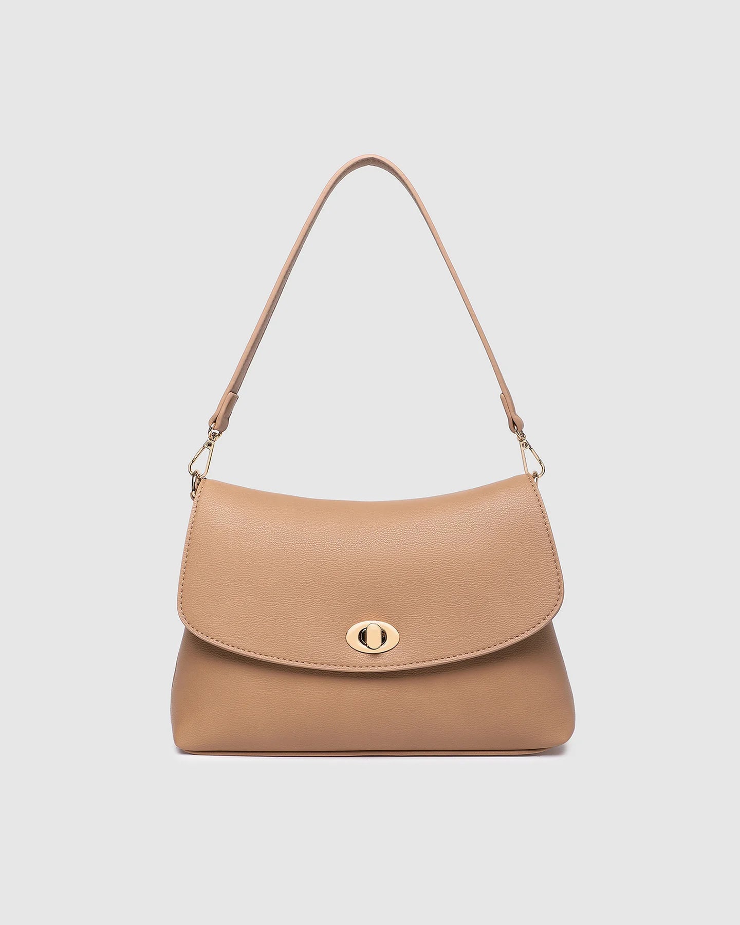Nisha Camel Crossbody Bag