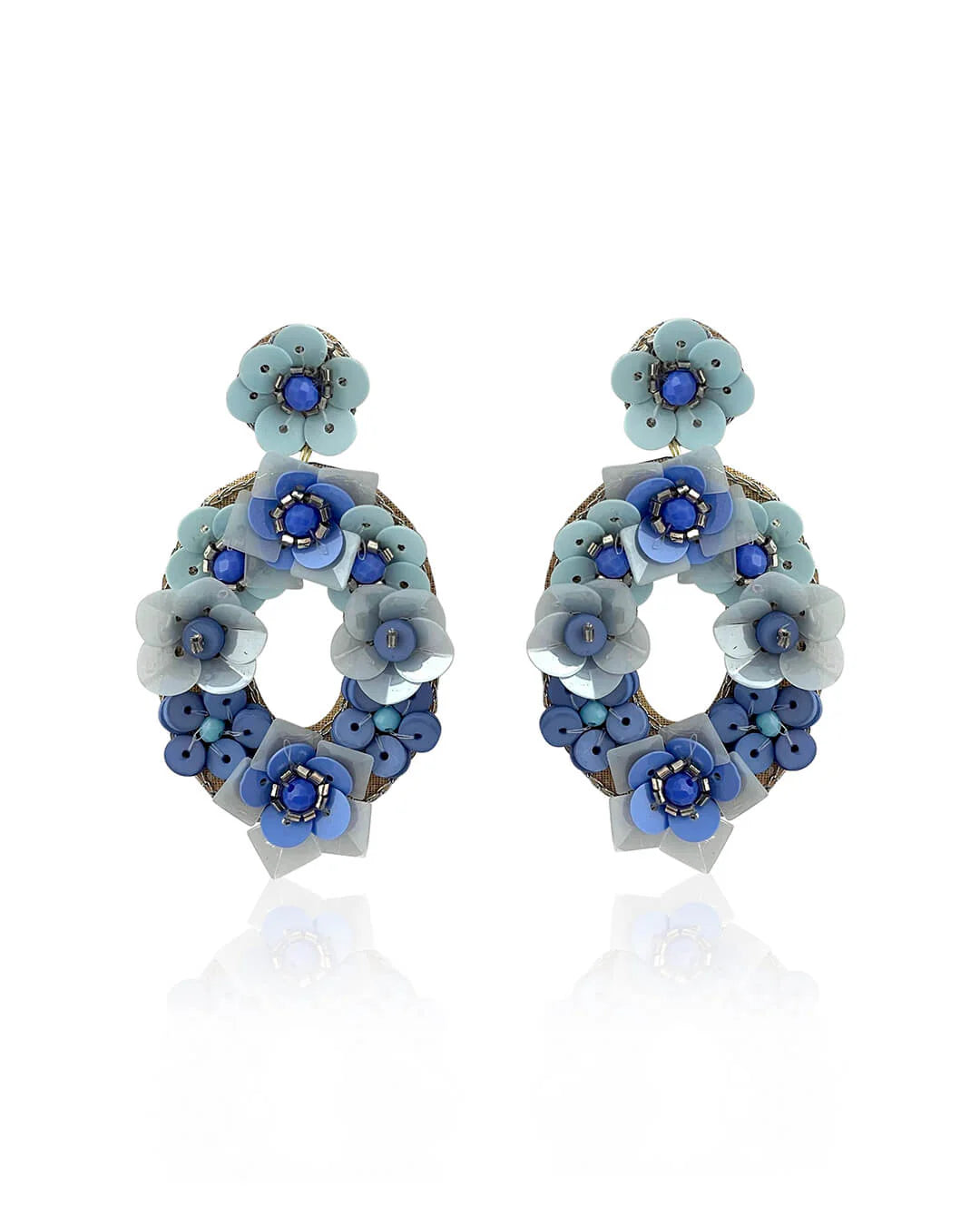 Azure Petal Earring