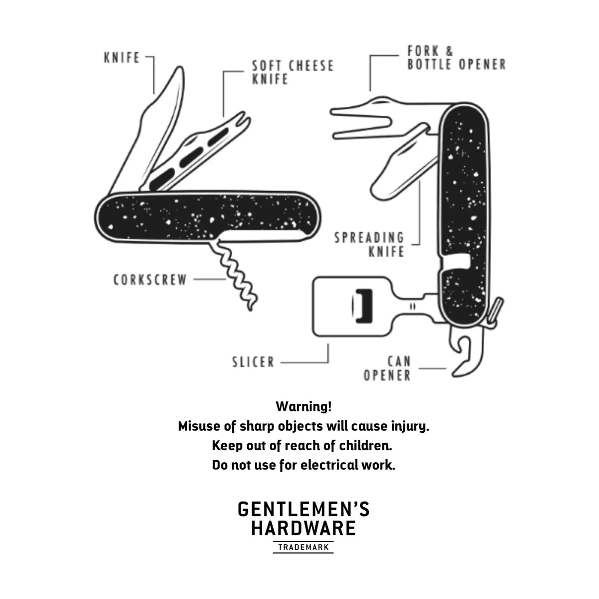 Cheese and Wine Multi - tool