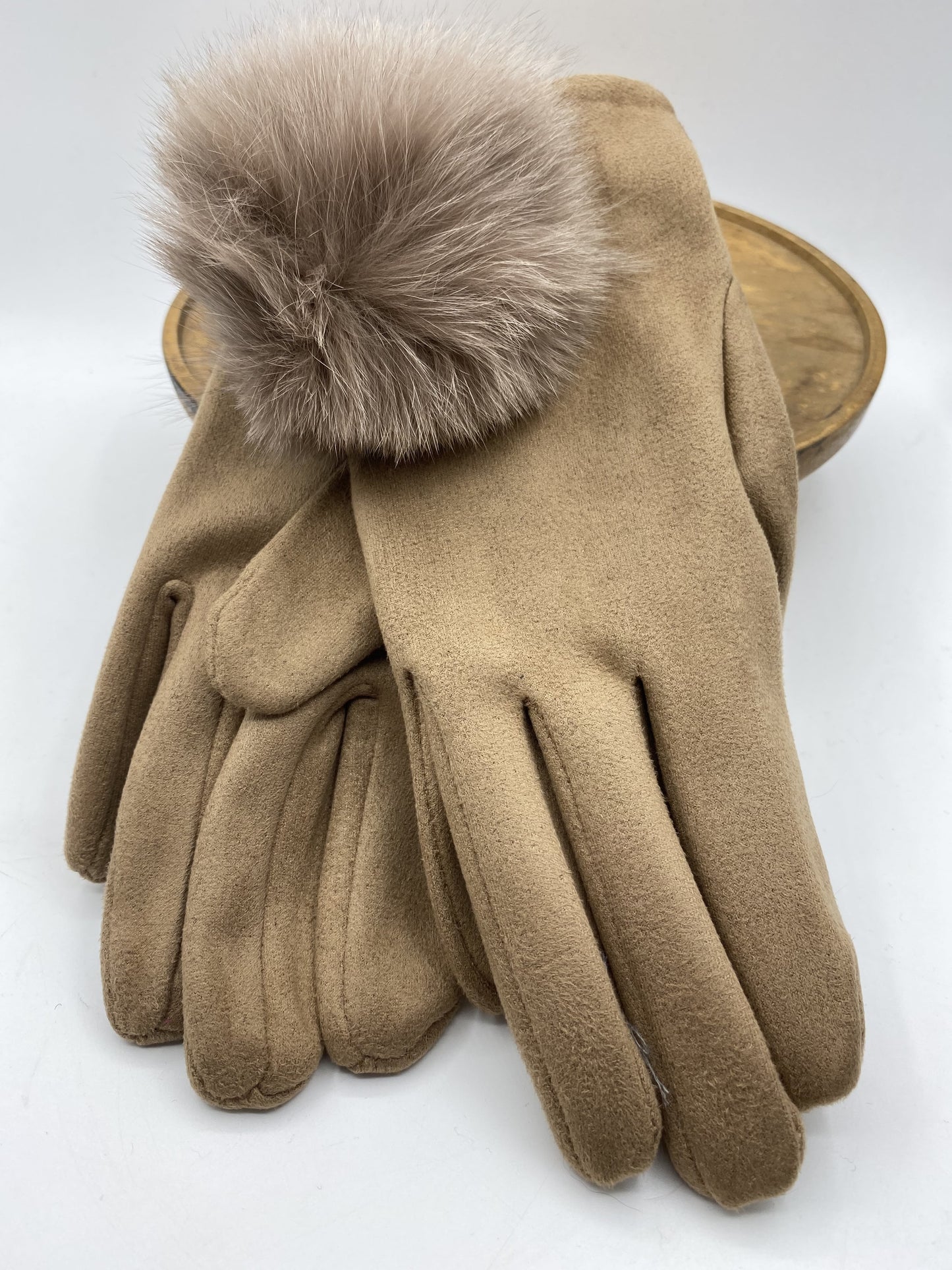 Julie - Pom Pom Gloves - 8 colours