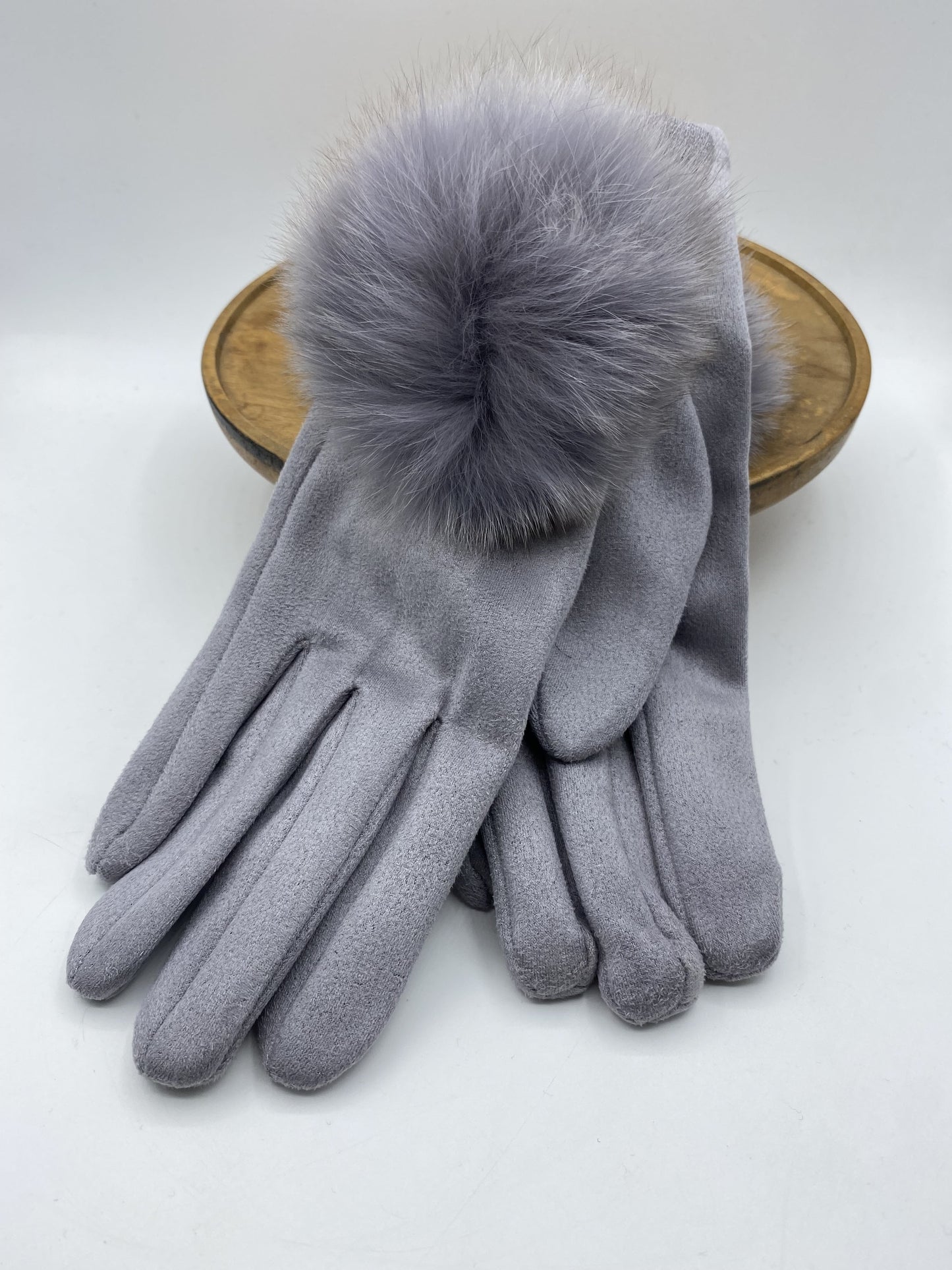 Julie - Pom Pom Gloves - 8 colours