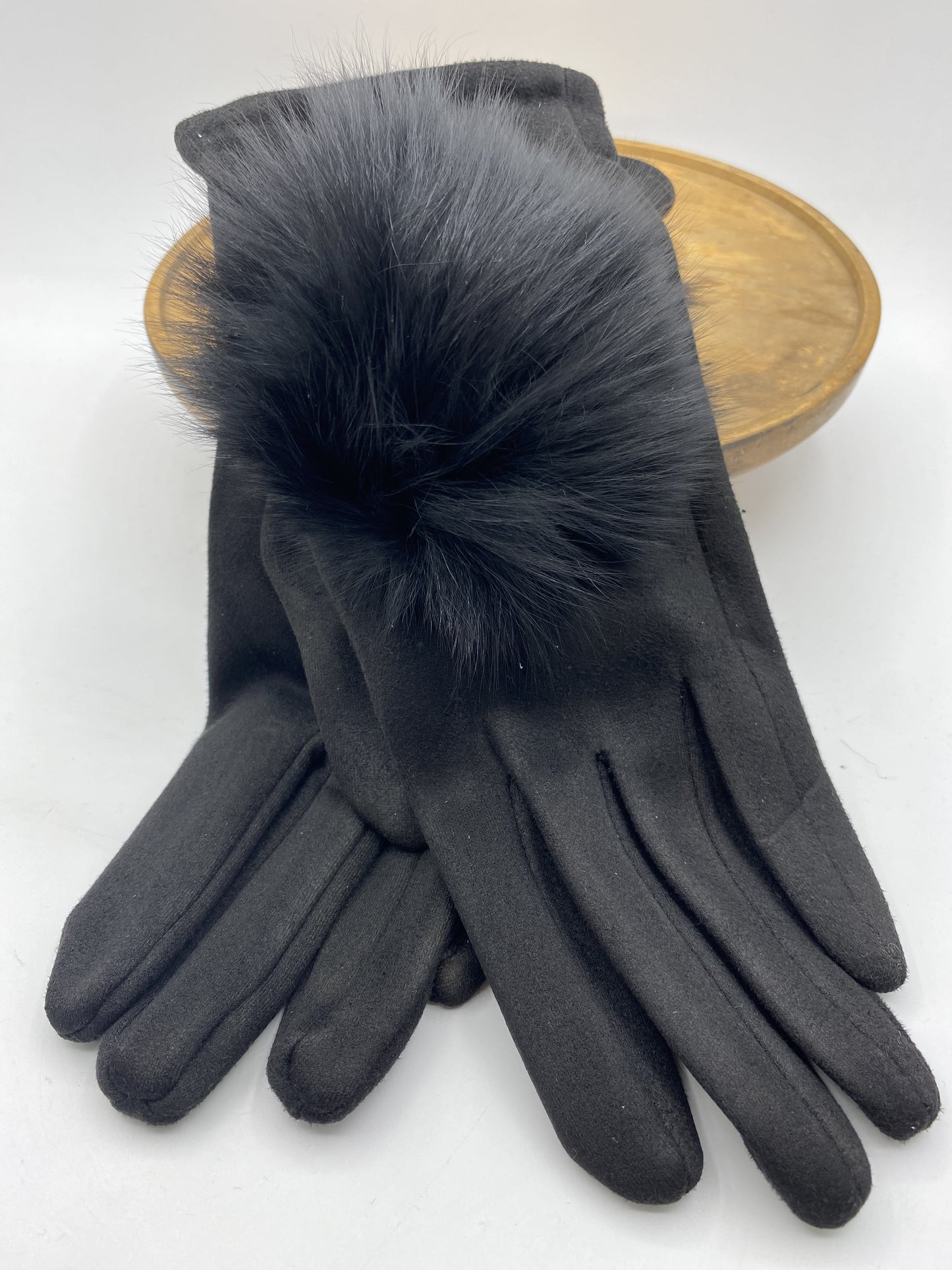 Julie - Pom Pom Gloves - 8 colours