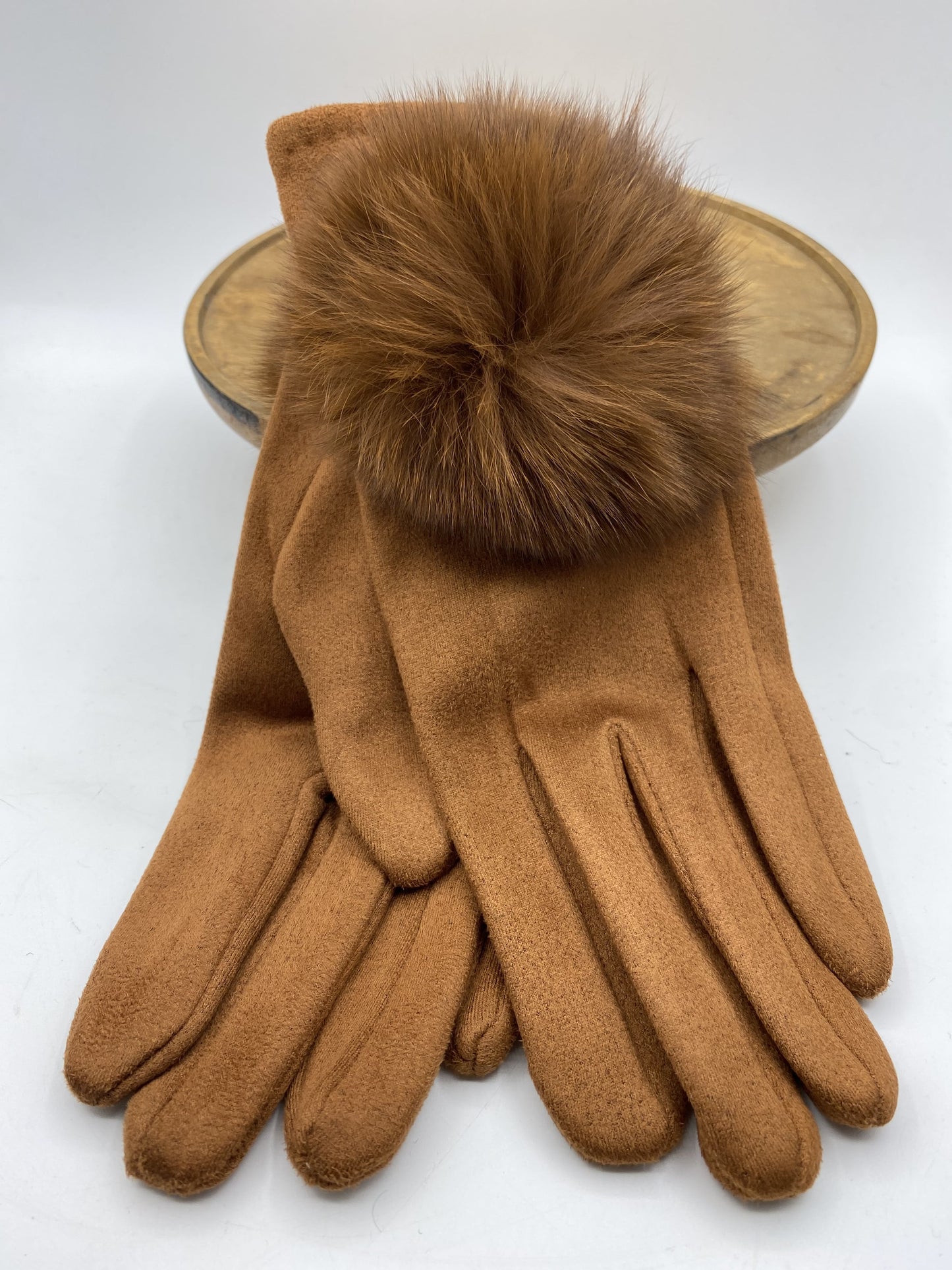 Julie - Pom Pom Gloves - 8 colours