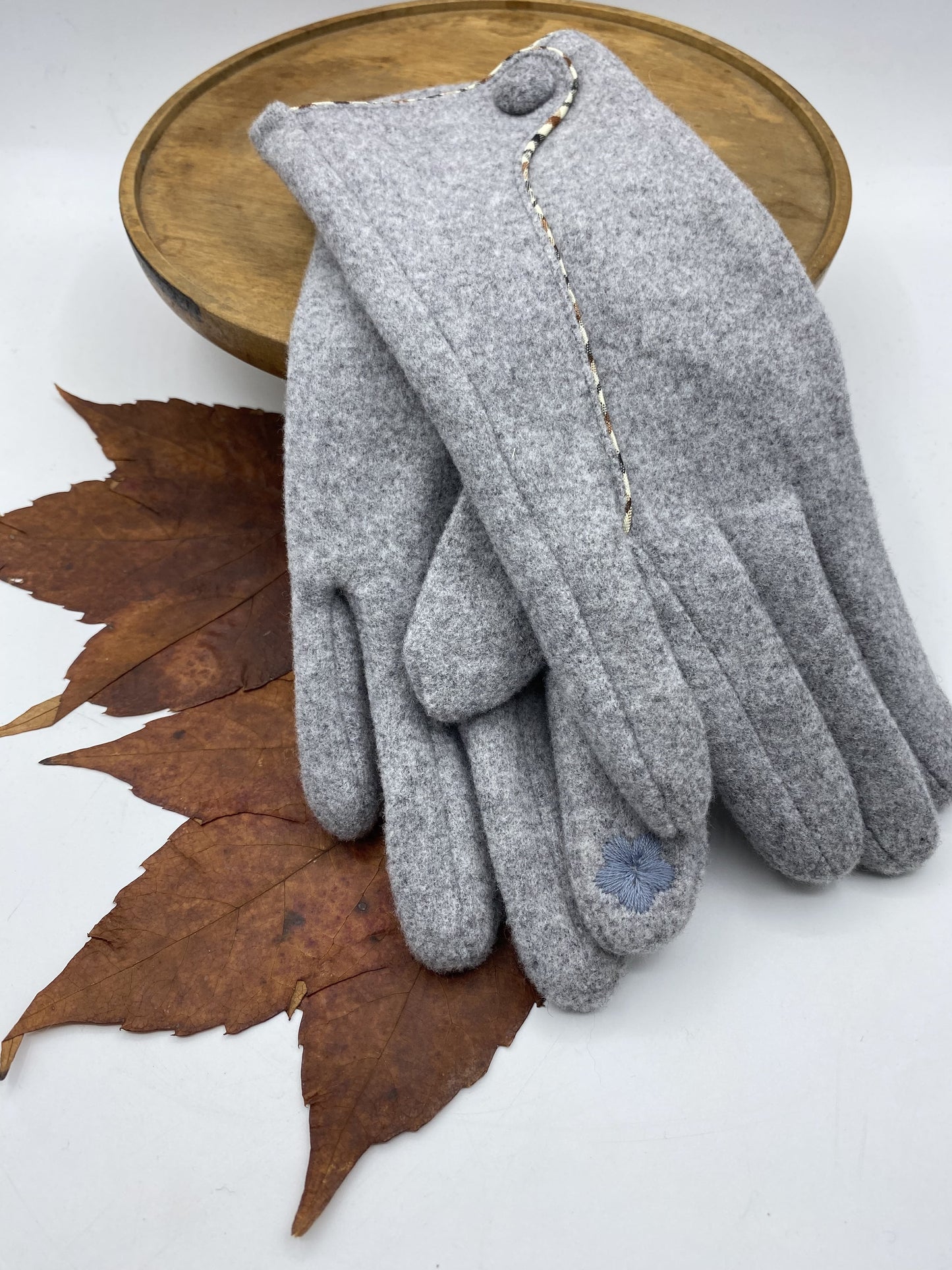 Rita Button Gloves - 8 colours