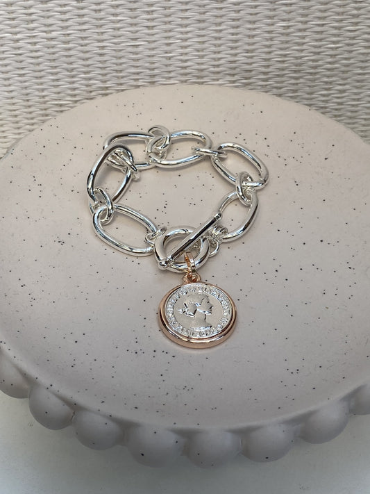 Coin Chain Bracelet - 2 colours