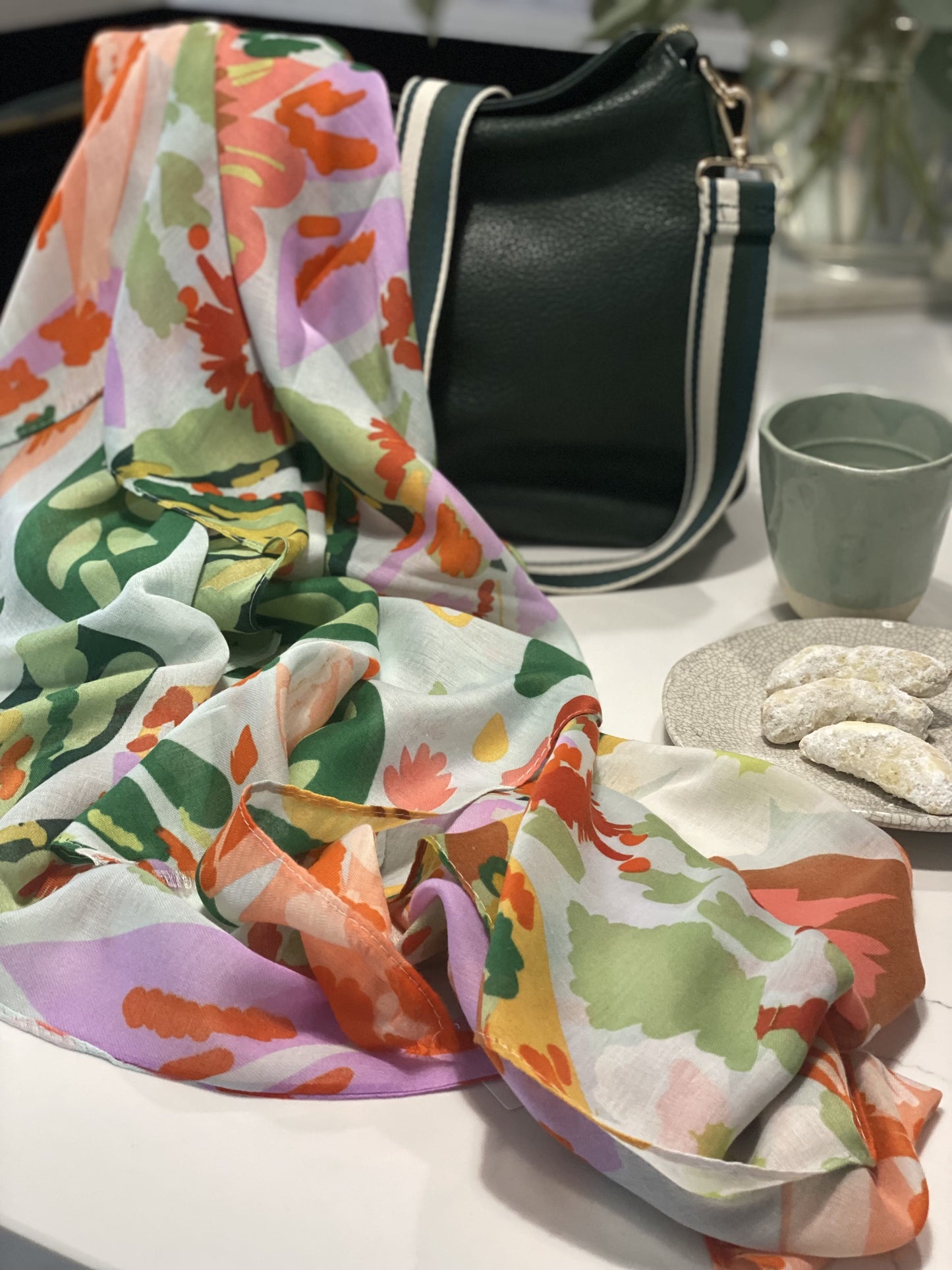 Natalie Autumn Floral Scarf