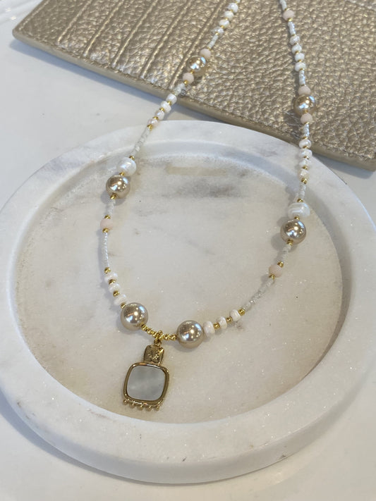 Pearl Pendant Necklace