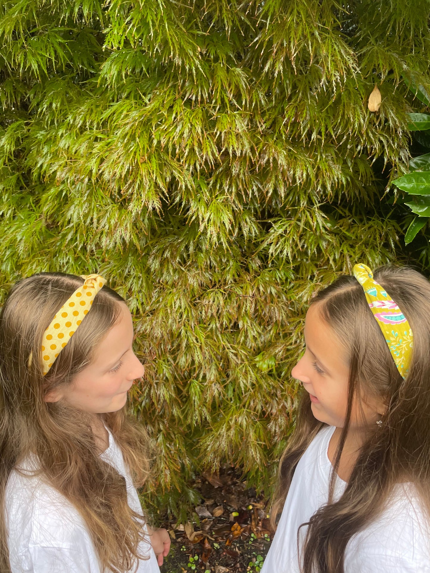 Yellow Floral Headband
