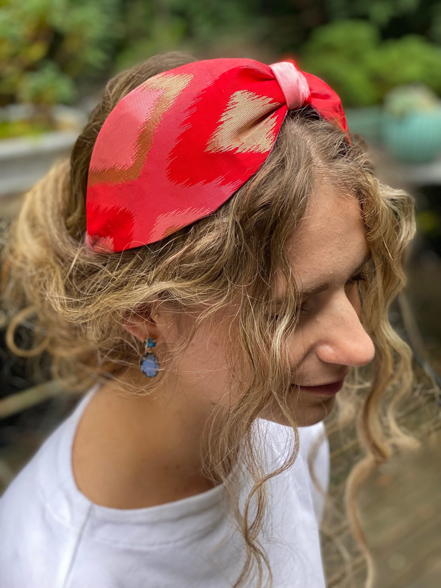 Red/Gold headband