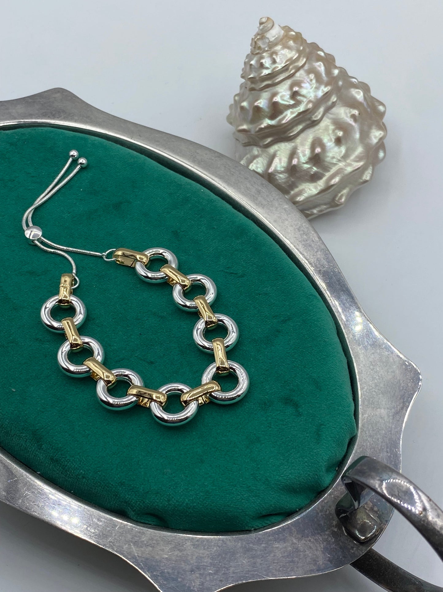 Gold/Silver Link Bracelet