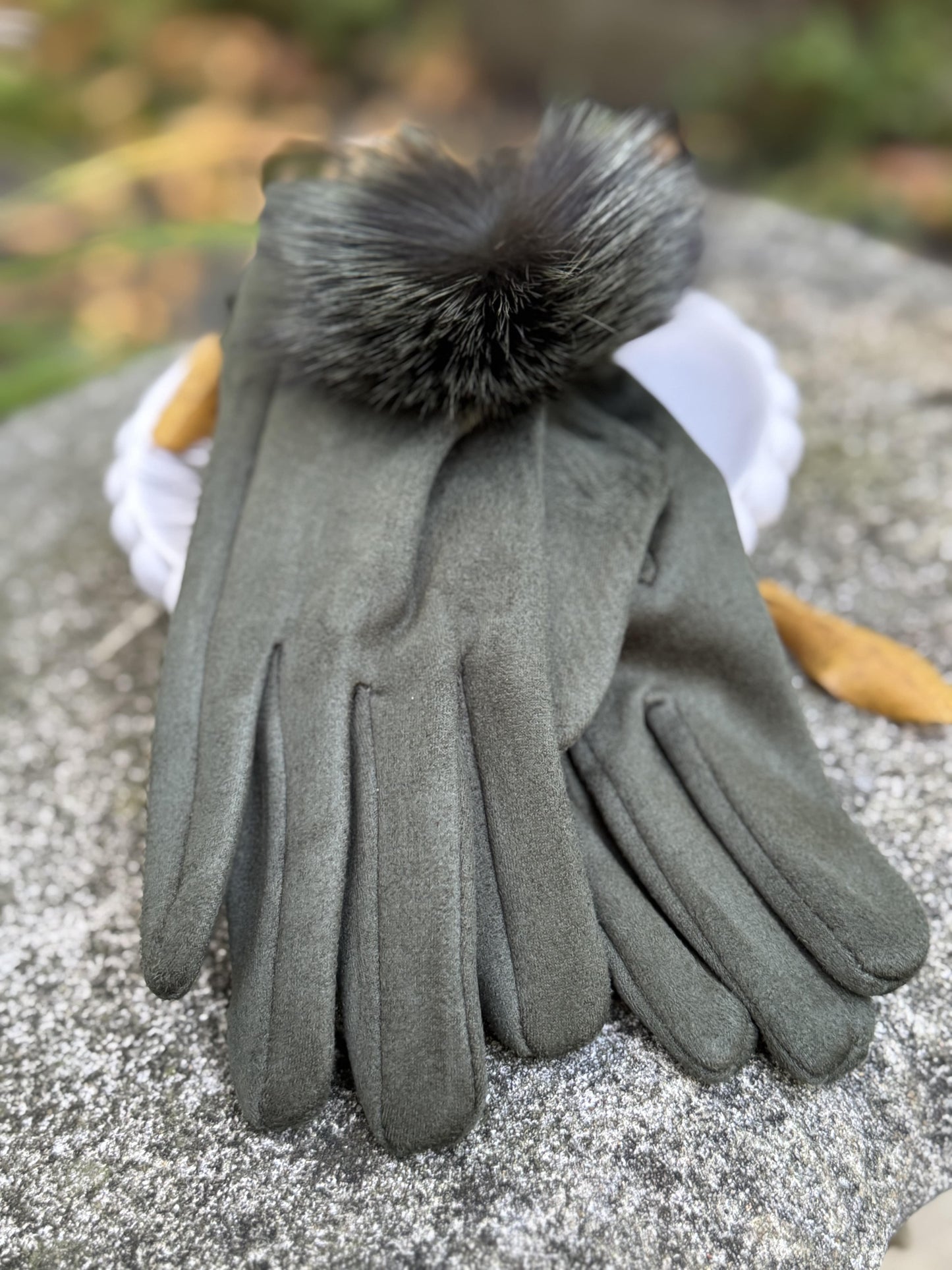 India Pom Pom Gloves - 5 colours