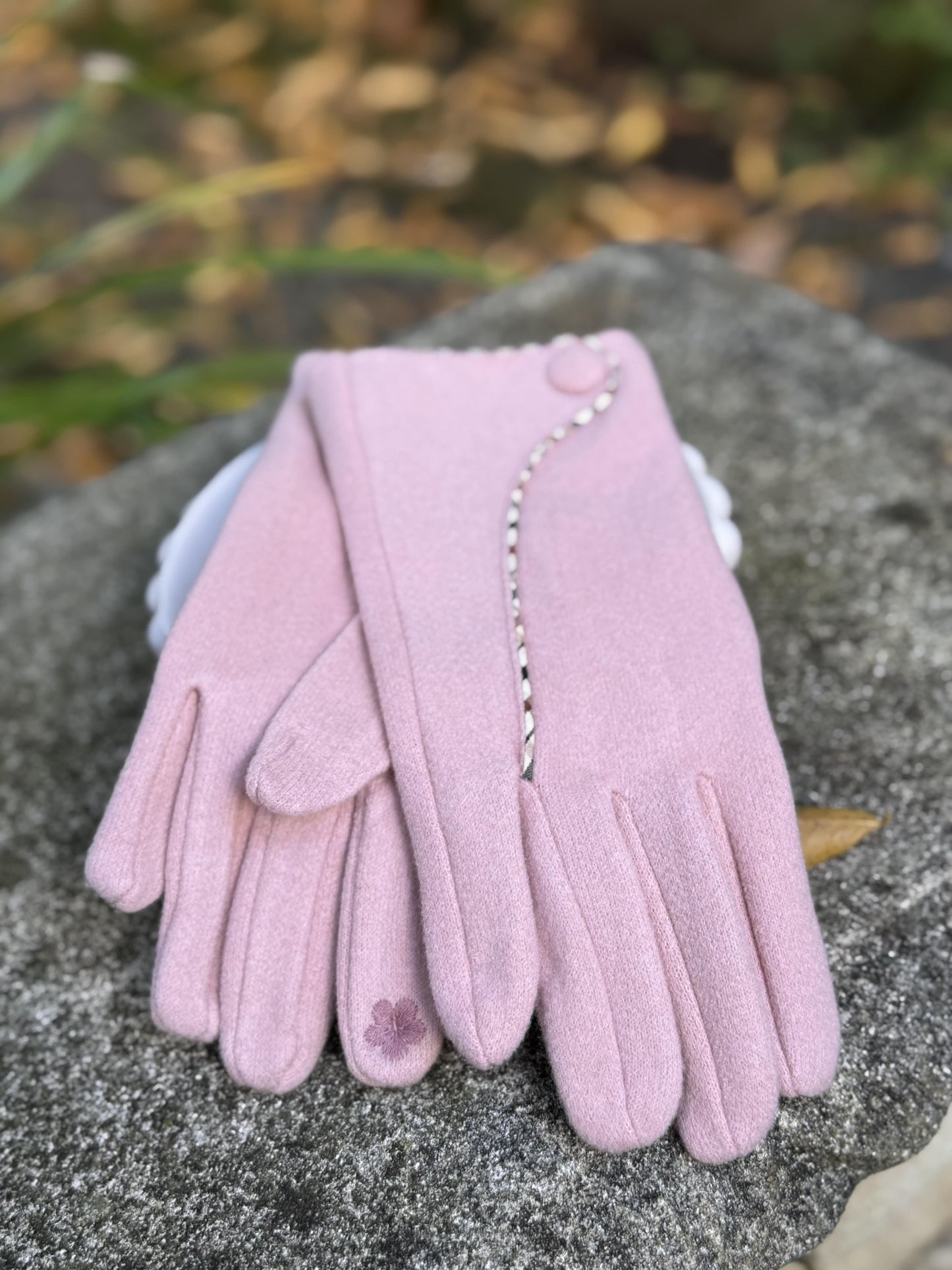 Rita Button Gloves - 8 colours