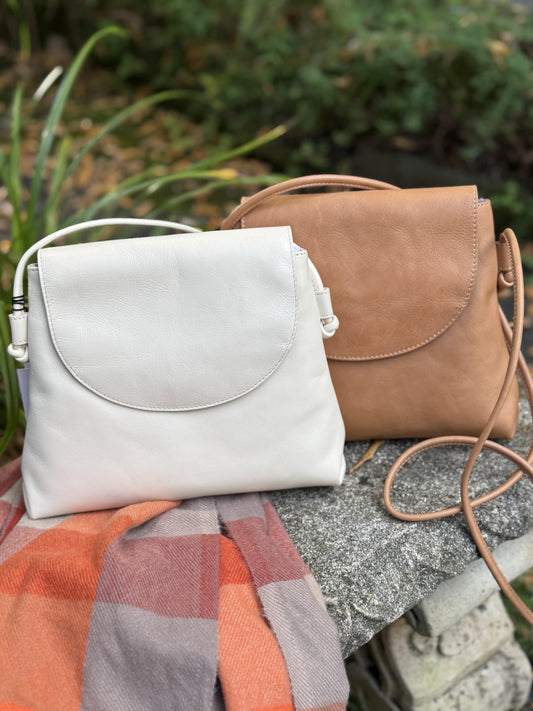 Miriam Leather crossbody - 2 colours