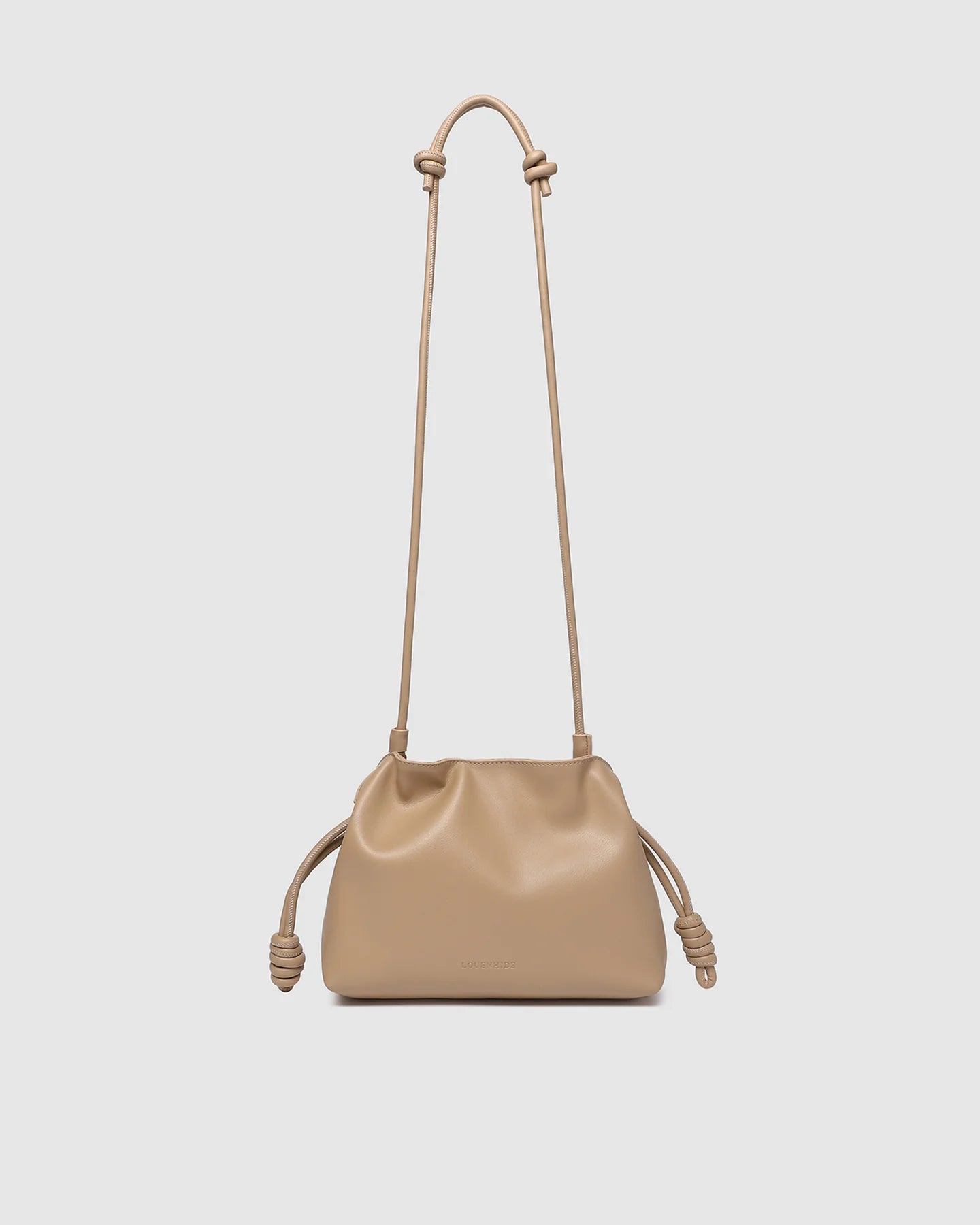 Yumi Nude Crossbody Bag