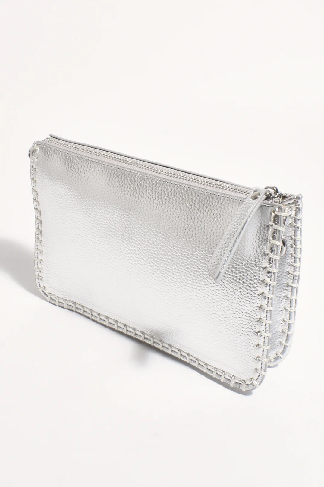 Bobbi Blanket Stitch Clutch