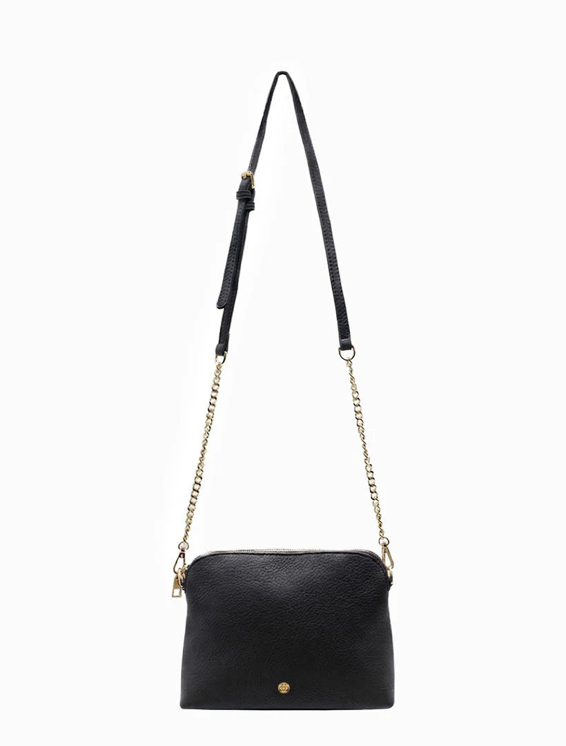 Hudson Black Crossbody Bag