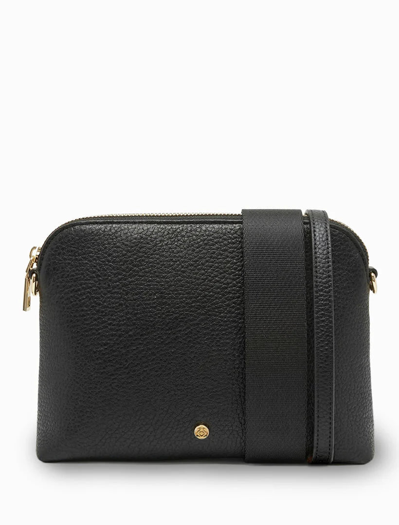 Hudson Black Crossbody Bag