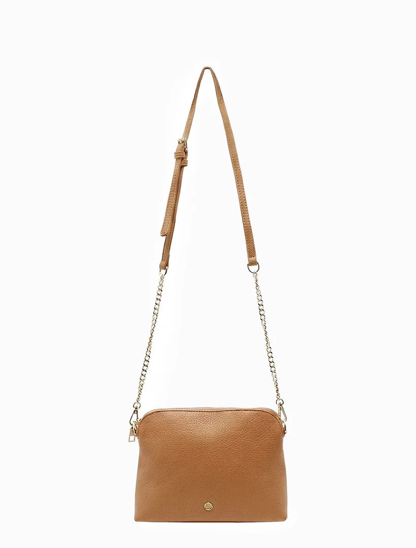 Hudson Tan Crossbody Bag