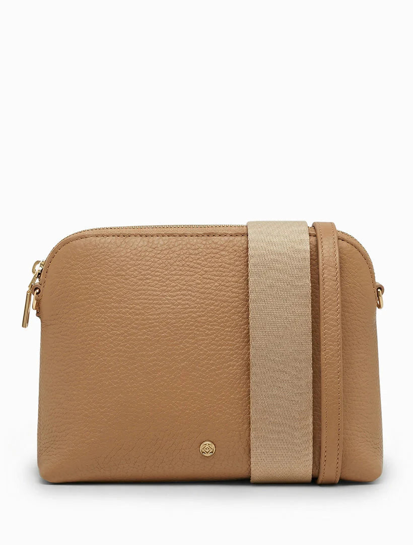 Hudson Tan Crossbody Bag