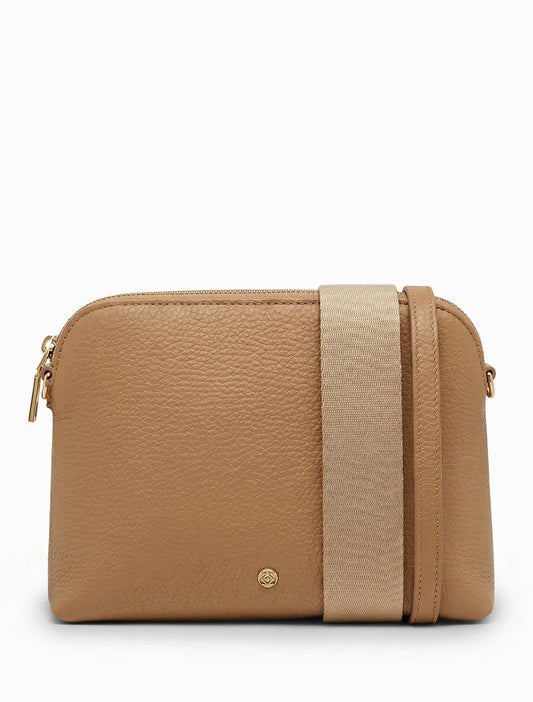 Hudson Tan Crossbody Bag