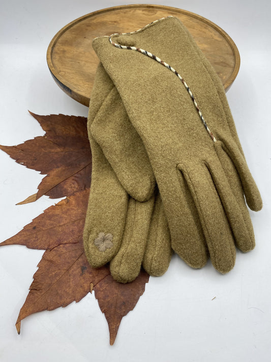 Rita Button Gloves - 3 colours