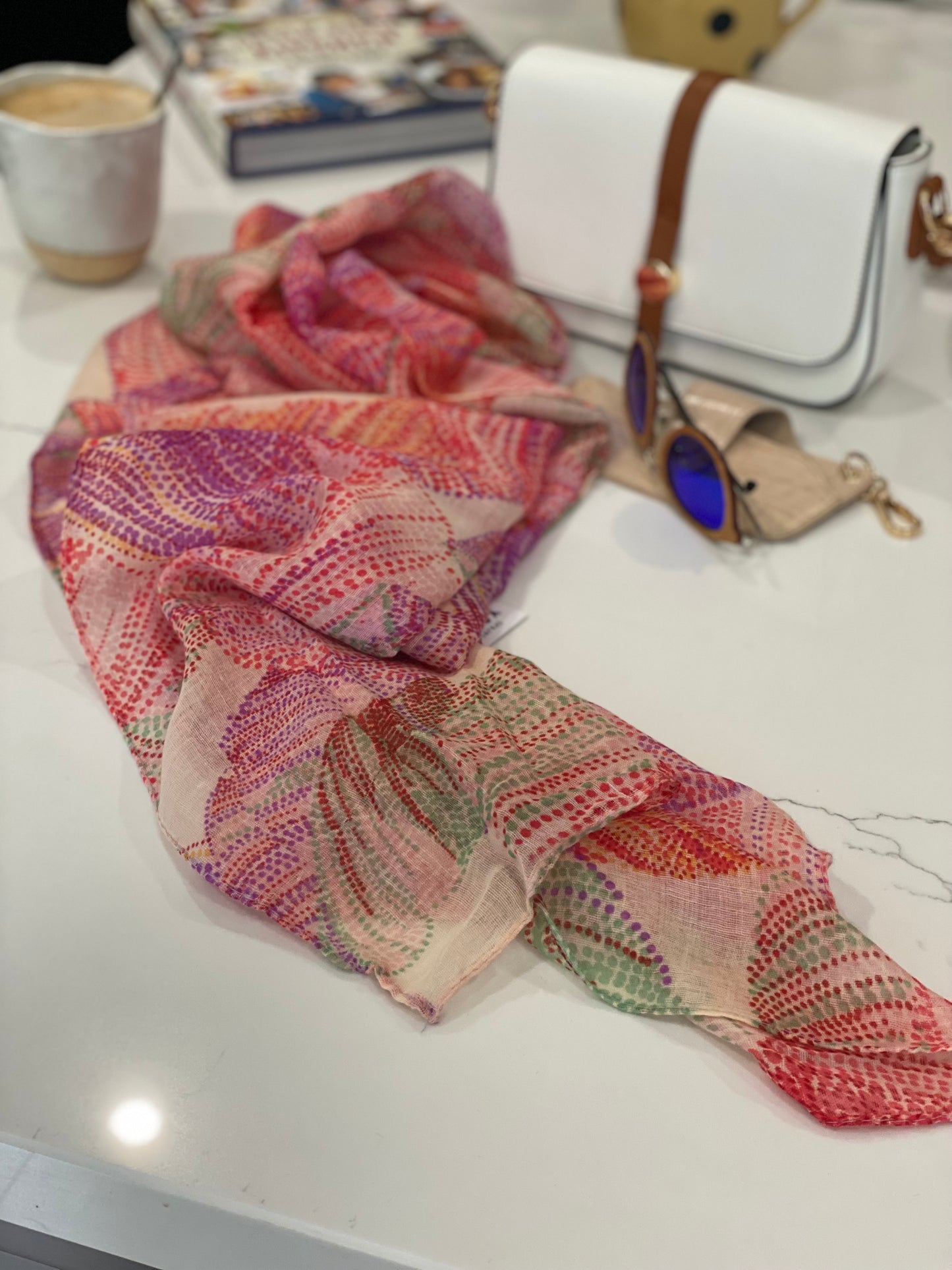 Pearl Pink Scarf