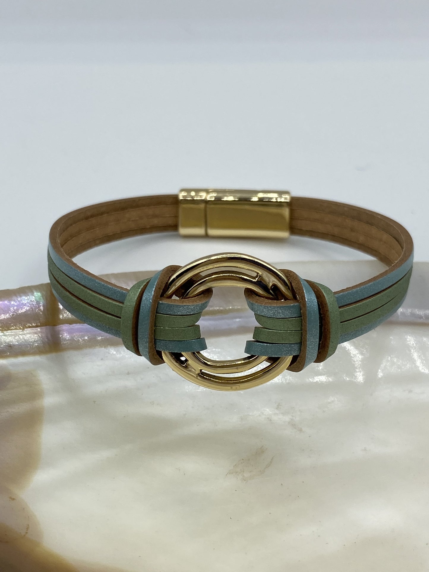 Leather Bracelet - 2 colours