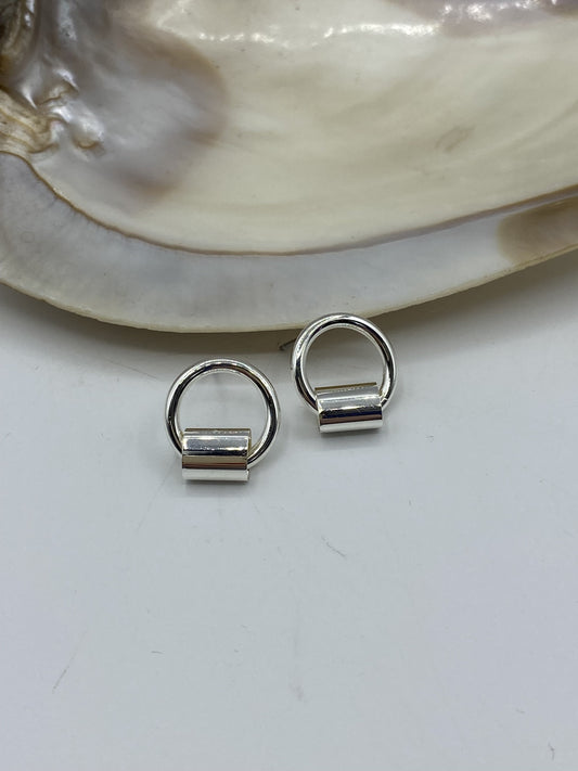 Silver Loop Earrings