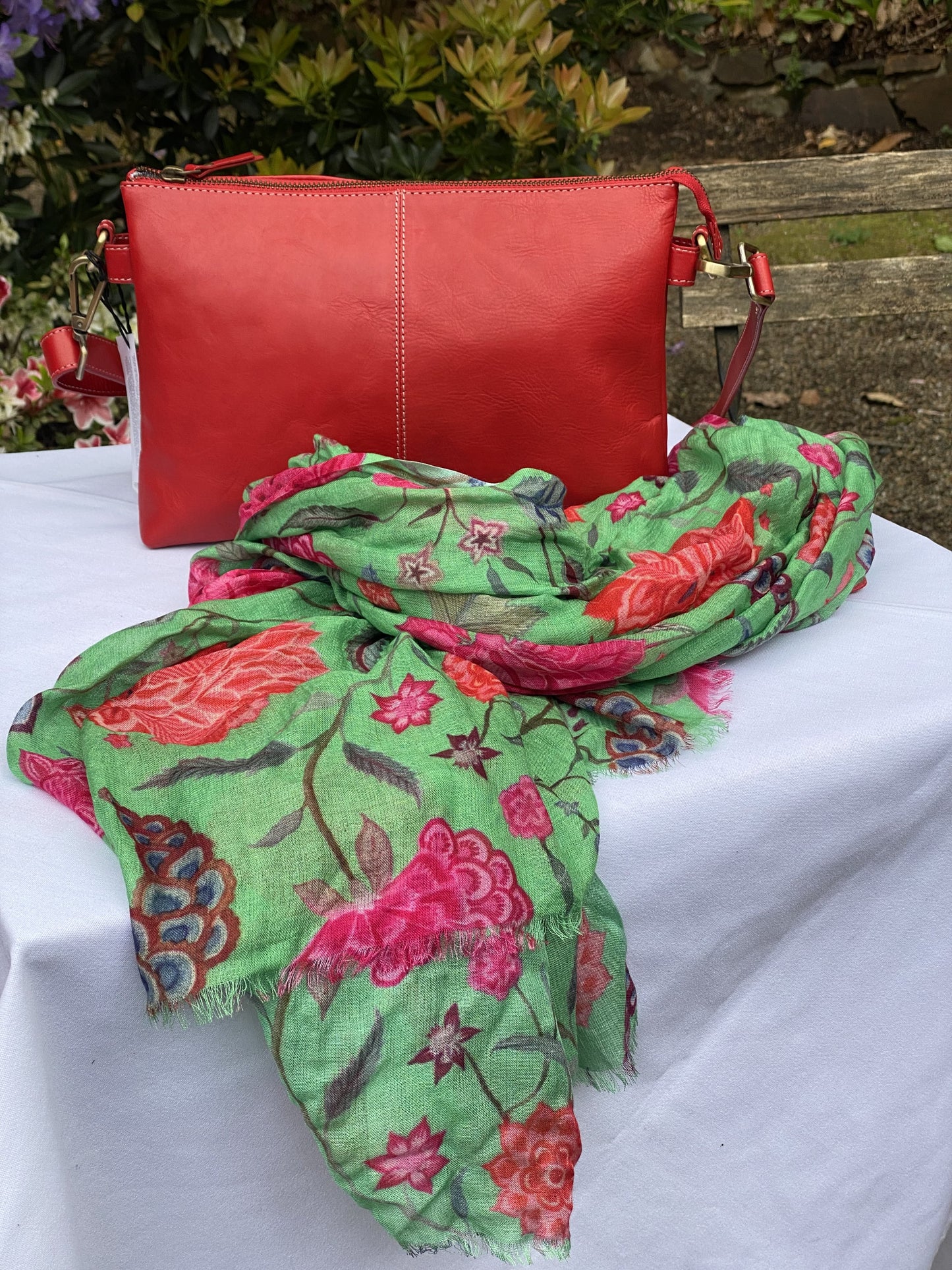 Iris Modal Silk Scarf