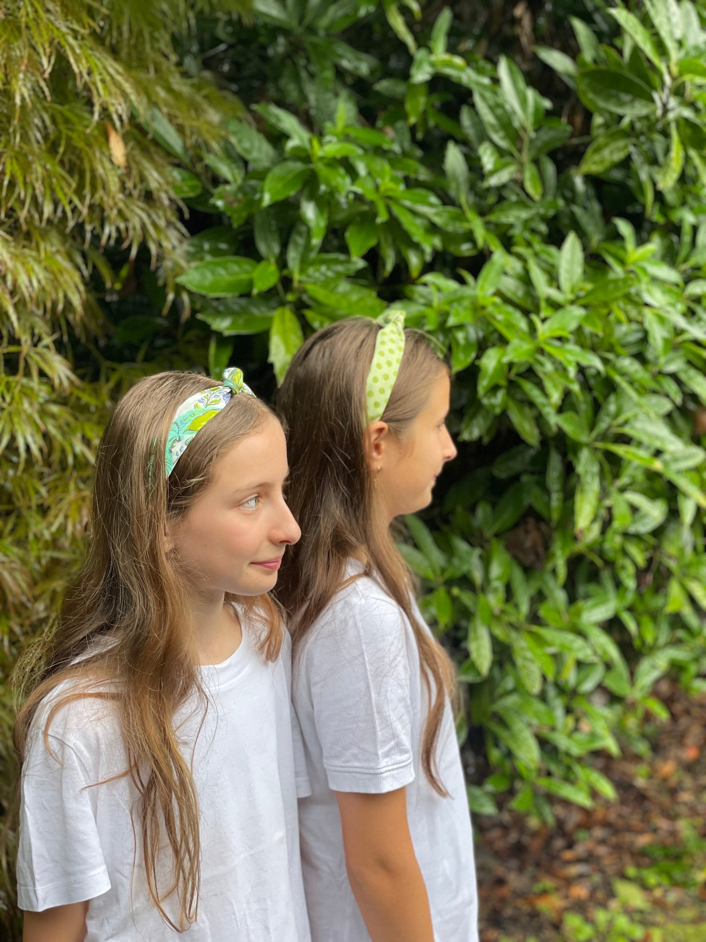 Green Floral Headband