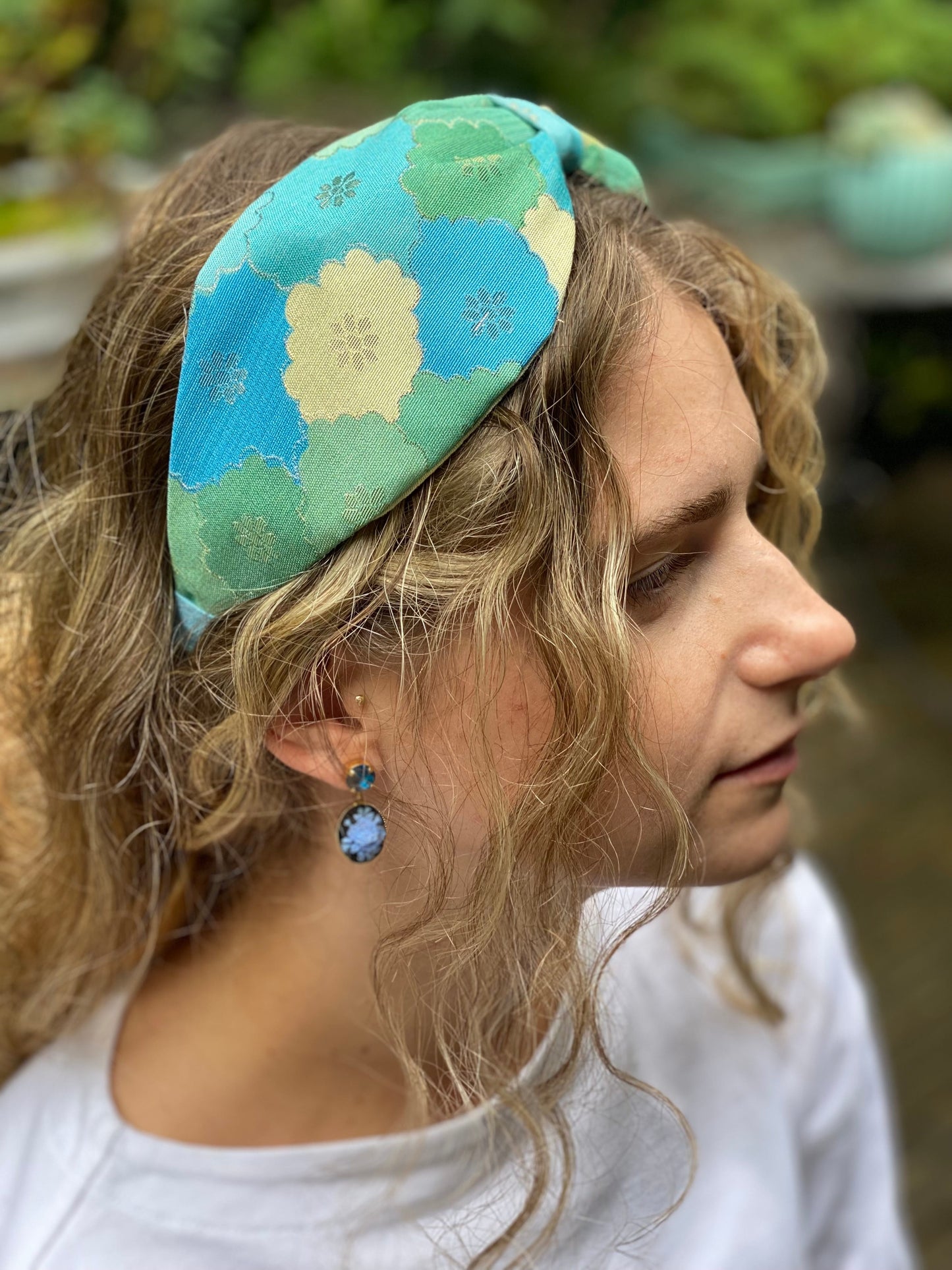 Blue Wash Headband
