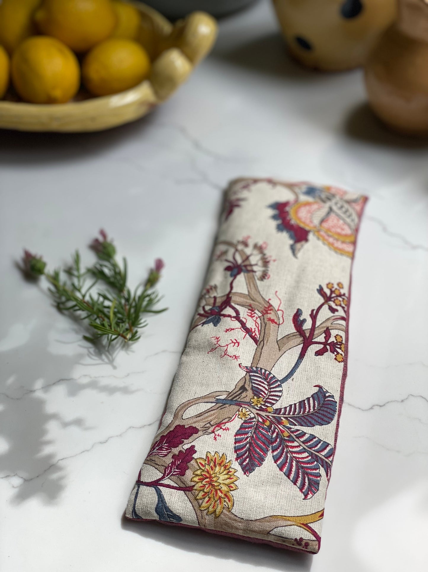 Vintage Floral Lavender Eye pillow