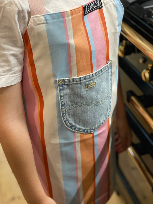 Pastel Stripe Apron