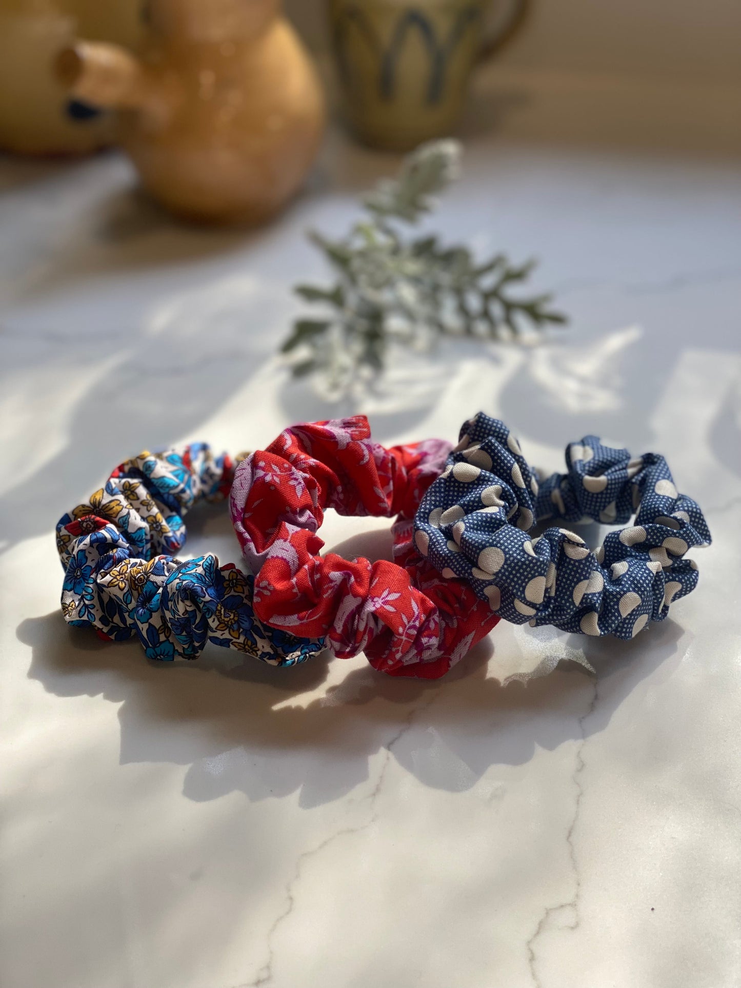 Blue/Red Kids Scrunchie Pack
