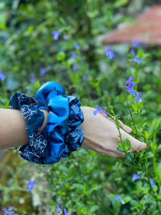 Blue Scrunchie pack