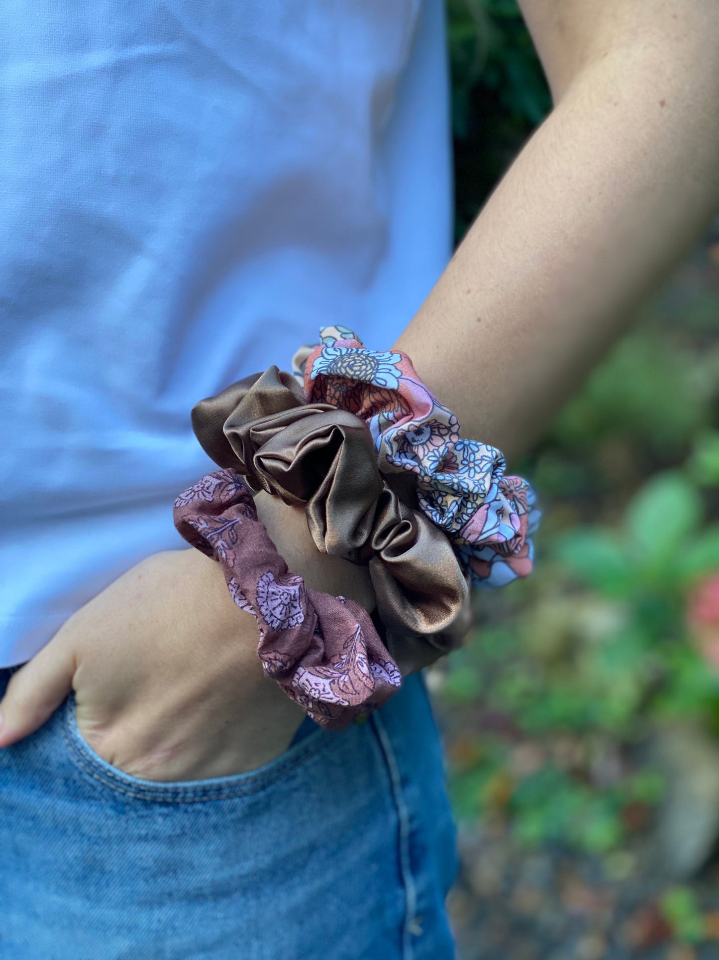 Earth Tone Scrunchie Pack