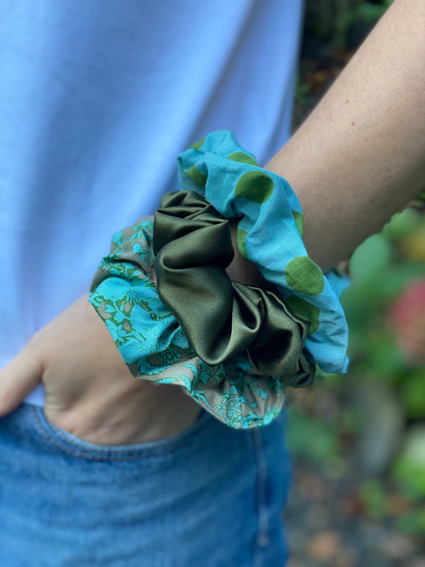 Green Scrunchie Pack