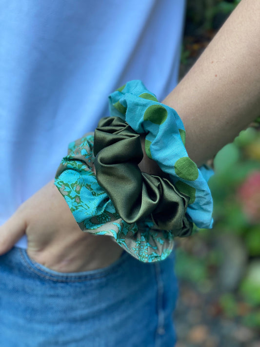 Green Scrunchie Pack
