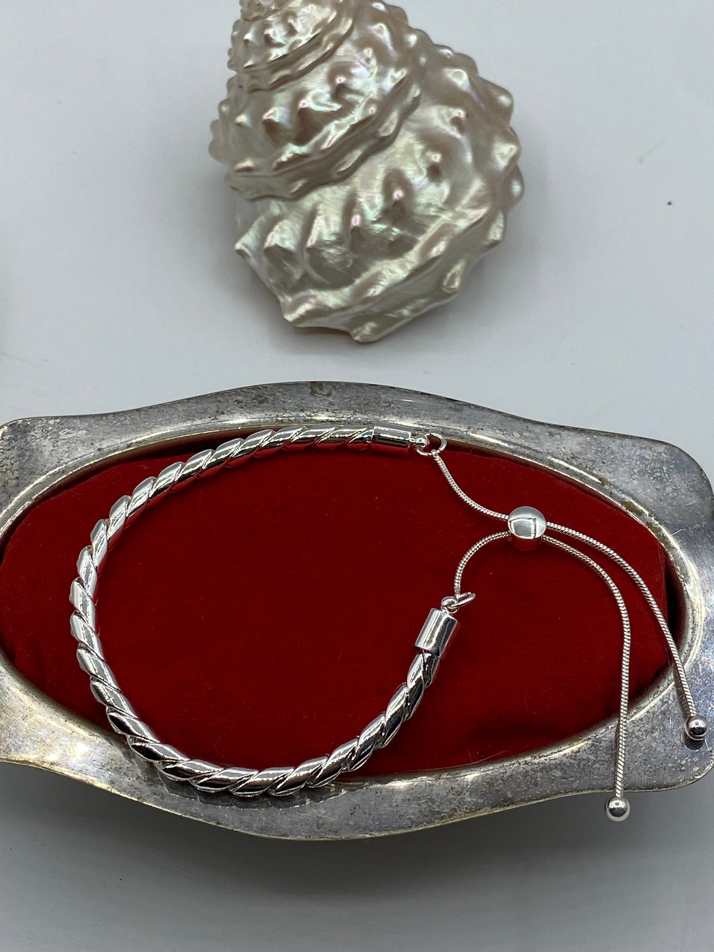 Silver Snake Chain Bracelet