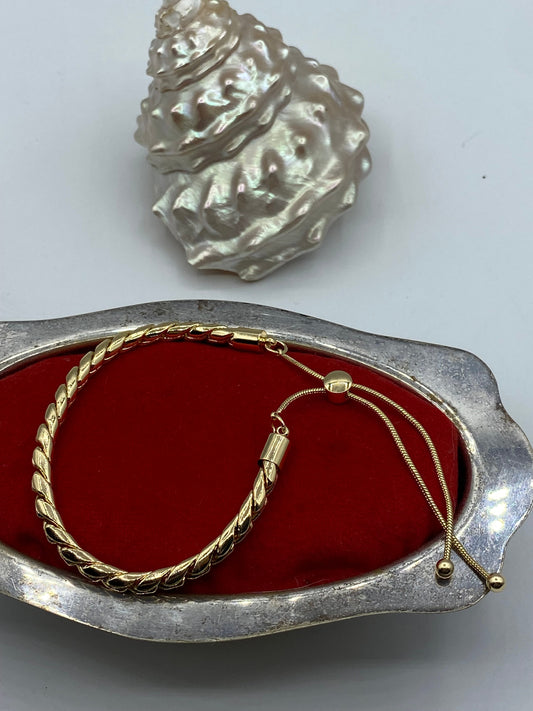 Gold Snake Chain Bracelet