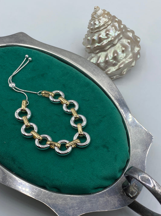 Gold/Silver Link Bracelet