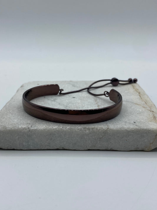 Chocolate Cuff Bracelet