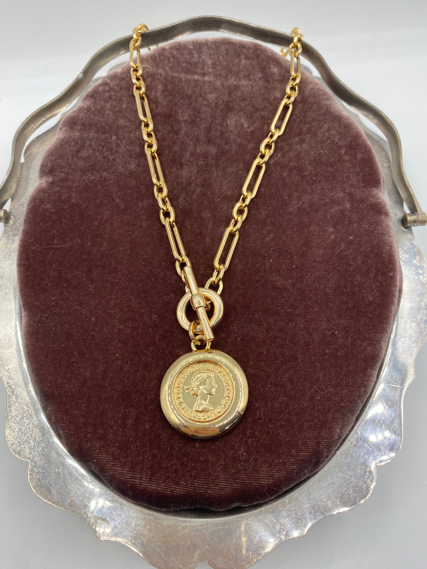 Gold Coin Necklace