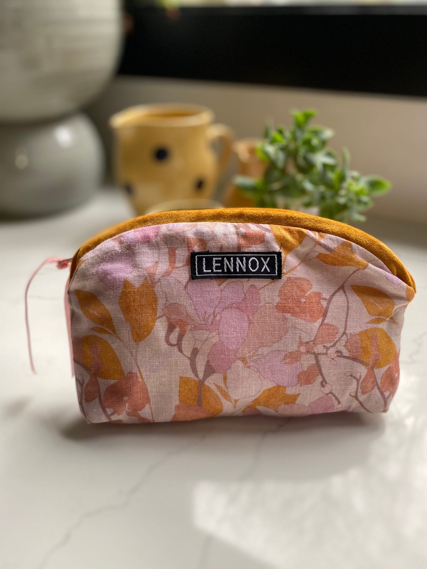 Vintage Rust Floral