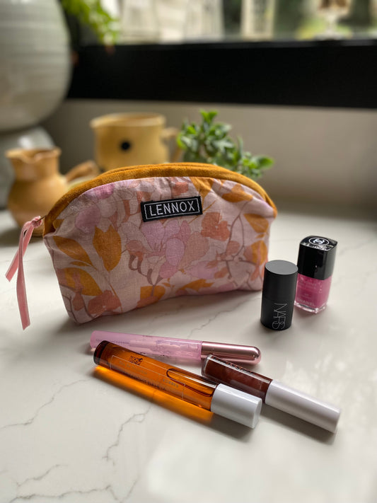 Vintage Rust Floral