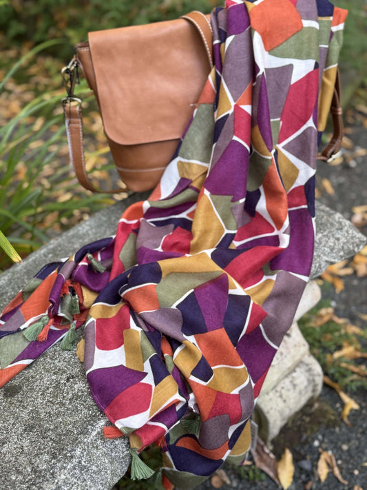 Lee Abstract Scarf