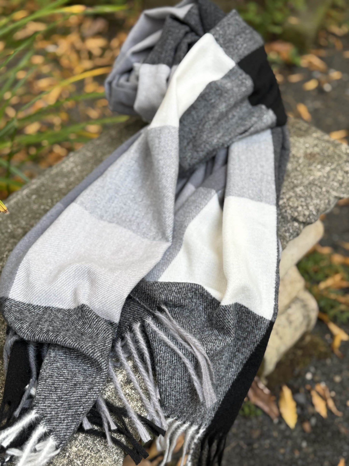 Rowyn Check Scarf