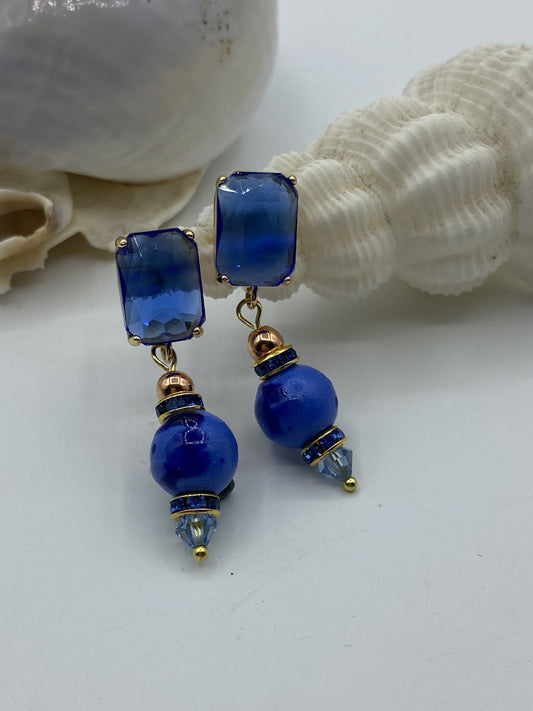 Royal Blue Earrings