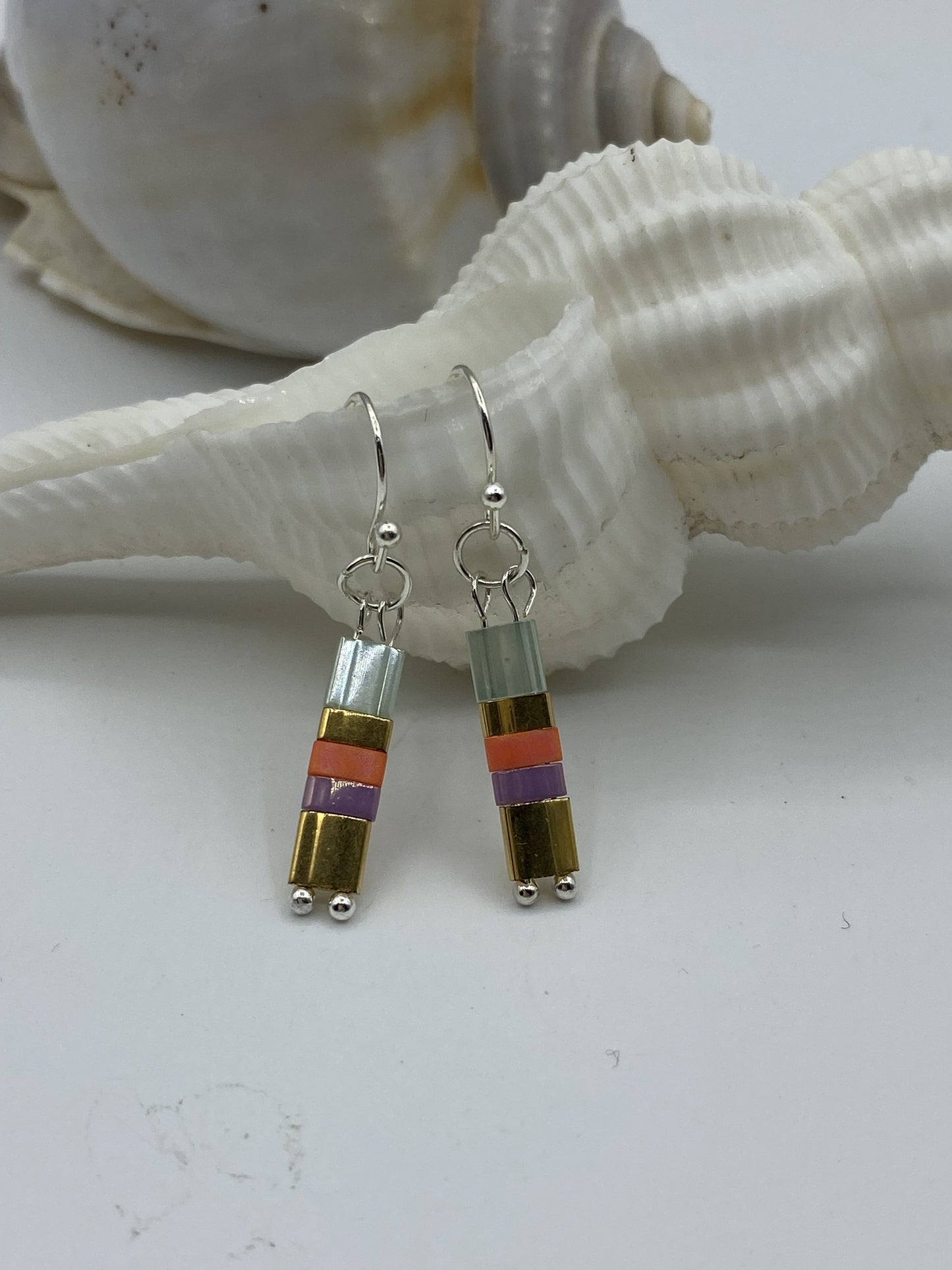 Lennox Handcrafted Tila Earrings - 9 colours